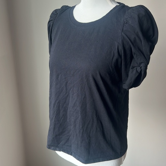 Design Lab Lord & Taylor Top with Ruffled Short Sleeves - Picture 9 of 10